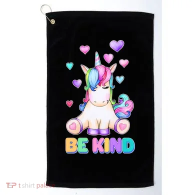 Be Kind Unicorn Golf Towel