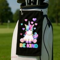 Be Kind Unicorn Golf Towel thumb 2