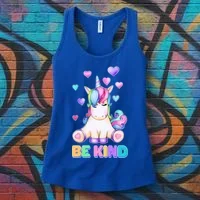 Be Kind Unicorn Women's Tank Top thumb 3