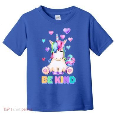 Be Kind Unicorn Toddler T-Shirt