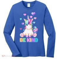 Be Kind Unicorn Women's Long Sleeve Shirt thumb 0