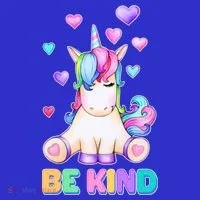 Be Kind Unicorn Women's Long Sleeve Shirt thumb 2