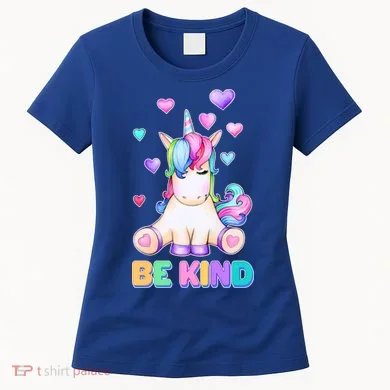 Be Kind Unicorn Women's T-Shirt