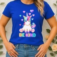 Be Kind Unicorn Women's T-Shirt thumb 2