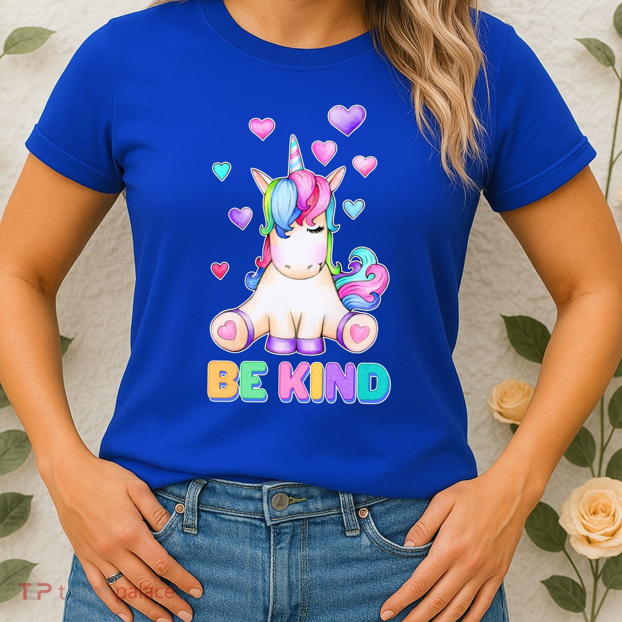 Be Kind Unicorn Women's T-Shirt