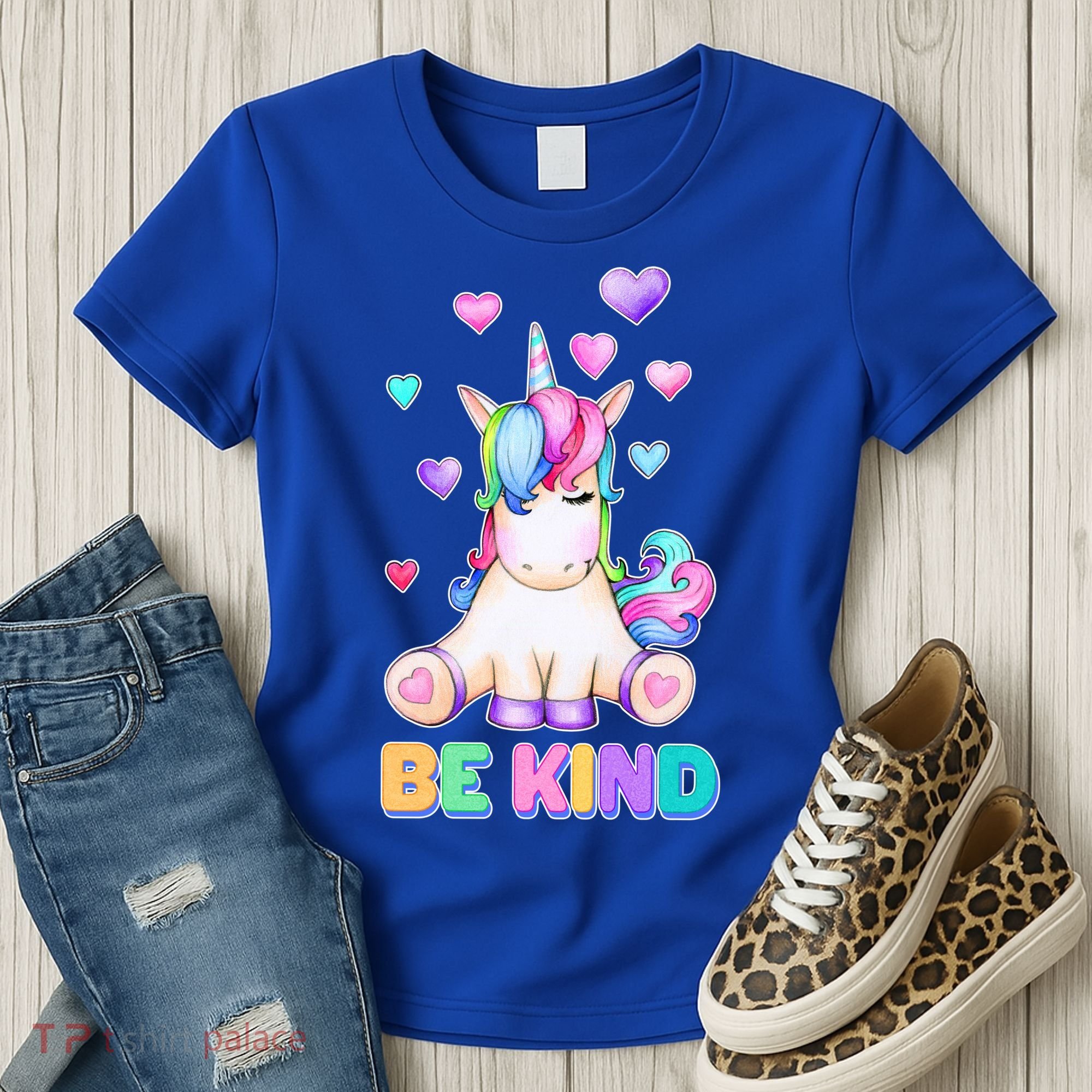Be Kind Unicorn Women's T-Shirt