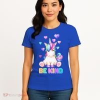 Be Kind Unicorn Women's T-Shirt thumb 4