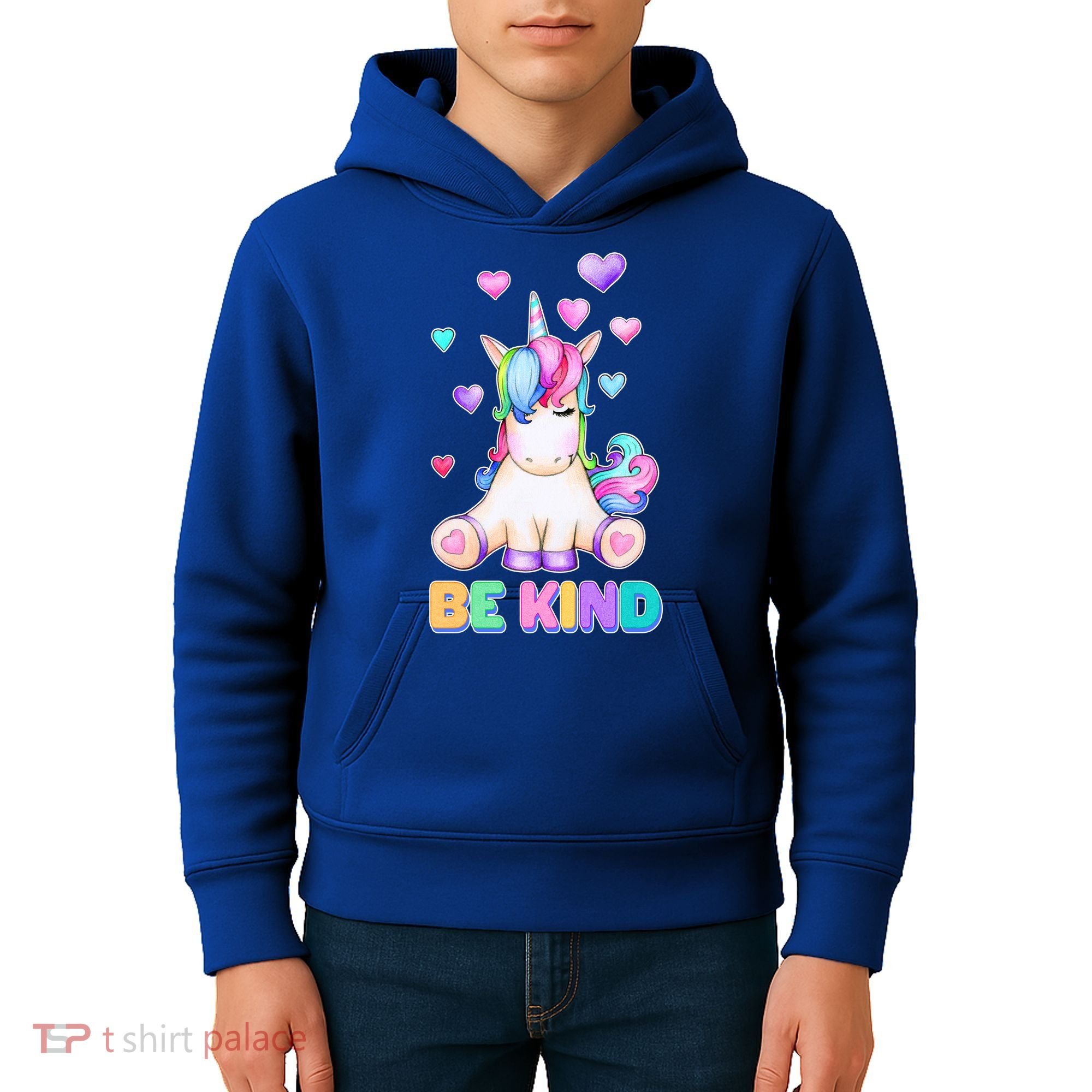 Be Kind Unicorn Kids Hoodie