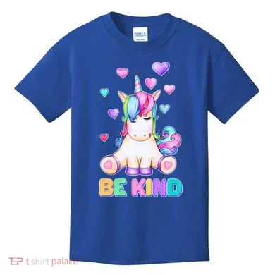 Be Kind Unicorn Kids T-Shirt