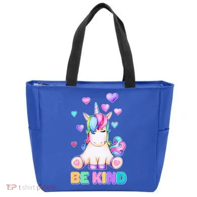 Be Kind Unicorn Tote Bag