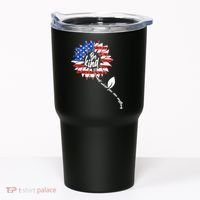 Be Kind USA American Sunflower Tumbler thumb 0