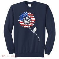 Be Kind USA American Sunflower Sweatshirt thumb 0