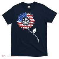 Be Kind USA American Sunflower T-Shirt thumb 0