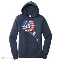 Be Kind USA American Sunflower Women's Hoodie thumb 0