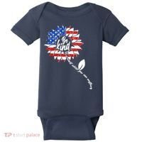 Be Kind USA American Sunflower Baby Bodysuit thumb 0