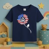 Be Kind USA American Sunflower Toddler T-Shirt thumb 3