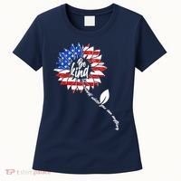 Be Kind USA American Sunflower Women's T-Shirt thumb 0