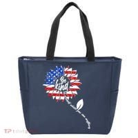 Be Kind USA American Sunflower Tote Bag thumb 0