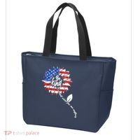 Be Kind USA American Sunflower Tote Bag thumb 3