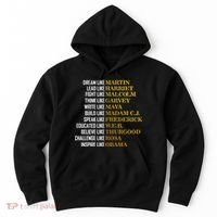 Be Like Inspiring Leaders Black History Hoodie thumb 0