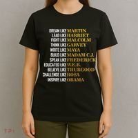Be Like Inspiring Leaders Black History T-Shirt thumb 4
