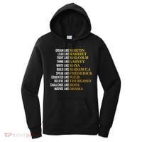 Be Like Inspiring Leaders Black History Women's Hoodie thumb 0