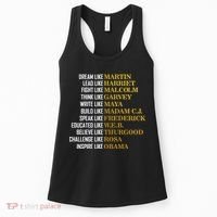 Be Like Inspiring Leaders Black History Women's Tank Top thumb 0