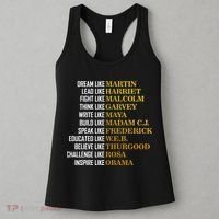 Be Like Inspiring Leaders Black History Women's Tank Top thumb 3