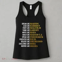 Be Like Inspiring Leaders Black History Women's Tank Top thumb 3