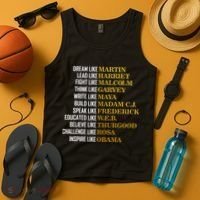 Be Like Inspiring Leaders Black History Tank Top thumb 4