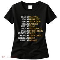 Be Like Inspiring Leaders Black History Women's T-Shirt thumb 0