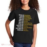 Be Like Inspiring Leaders Black History Kids T-Shirt thumb 2