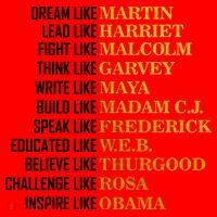 Be Like Inspiring Leaders Black History Santa Hat thumb 1