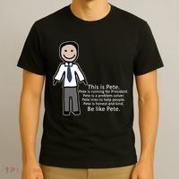 Be Like Pete Buttigieg Funny T-Shirt thumb 3