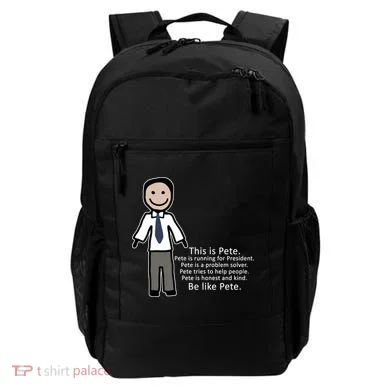 Be Like Pete Buttigieg Funny Backpack
