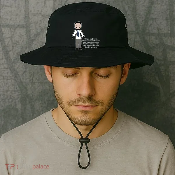 Be Like Pete Buttigieg Funny Bucket Hat