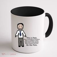 Be Like Pete Buttigieg Funny Coffee Mug thumb 1