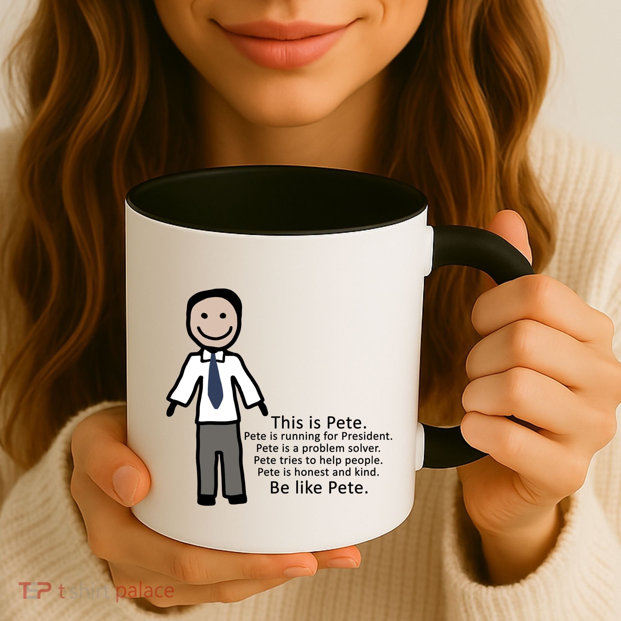 Be Like Pete Buttigieg Funny Coffee Mug