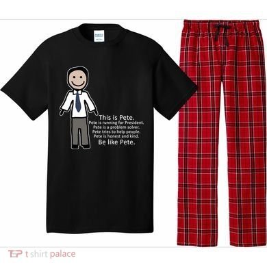 Be Like Pete Buttigieg Funny Pajama Set