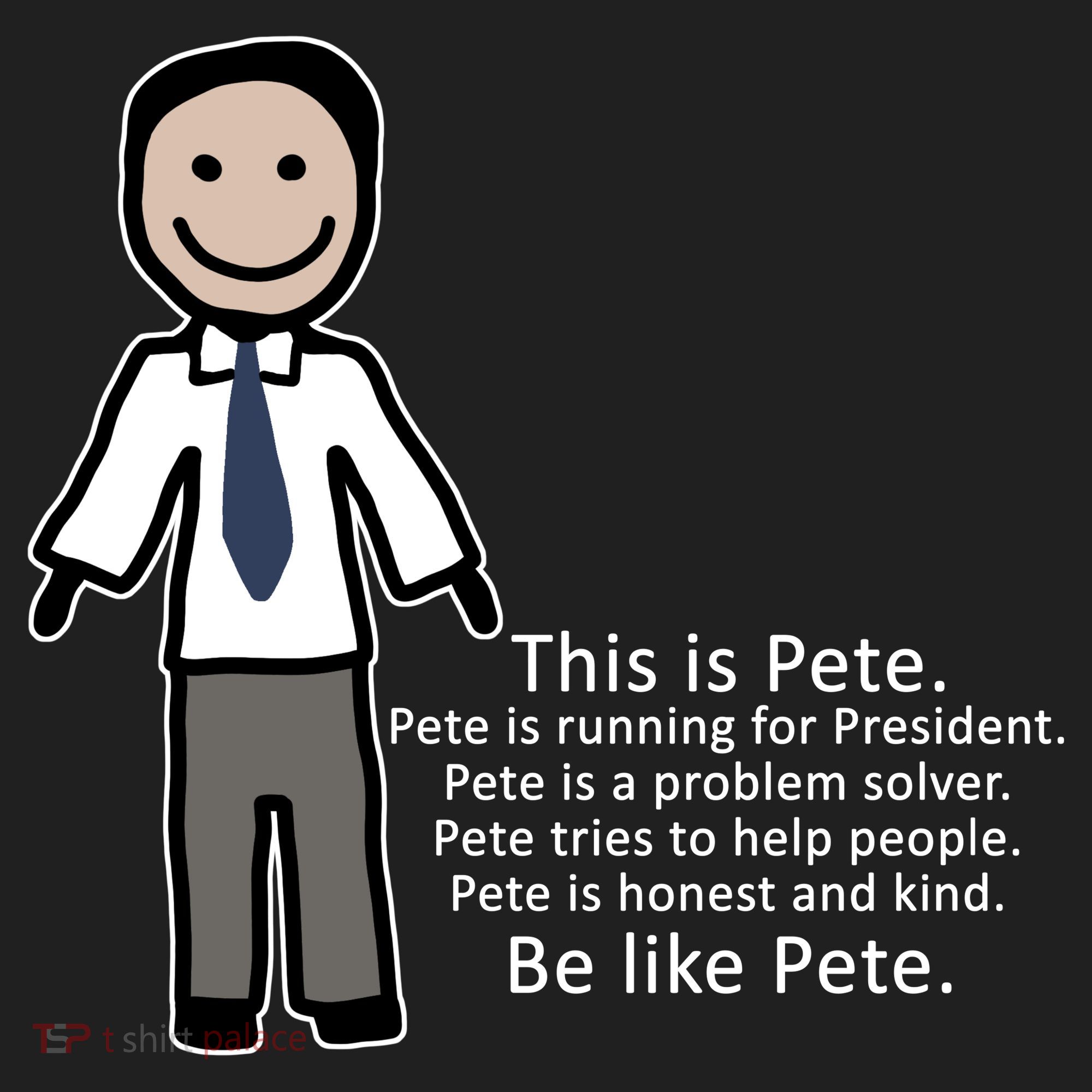 Be Like Pete Buttigieg Funny Tumbler