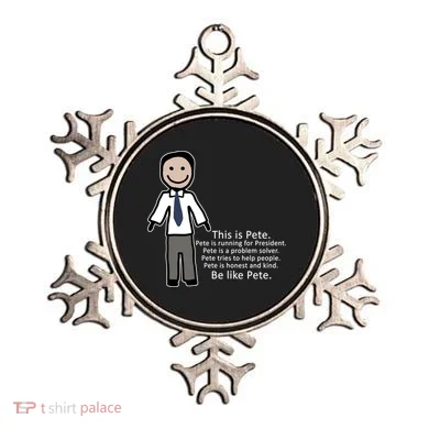 Be Like Pete Buttigieg Funny Ornament