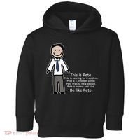 Be Like Pete Buttigieg Funny Toddler Hoodie thumb 0