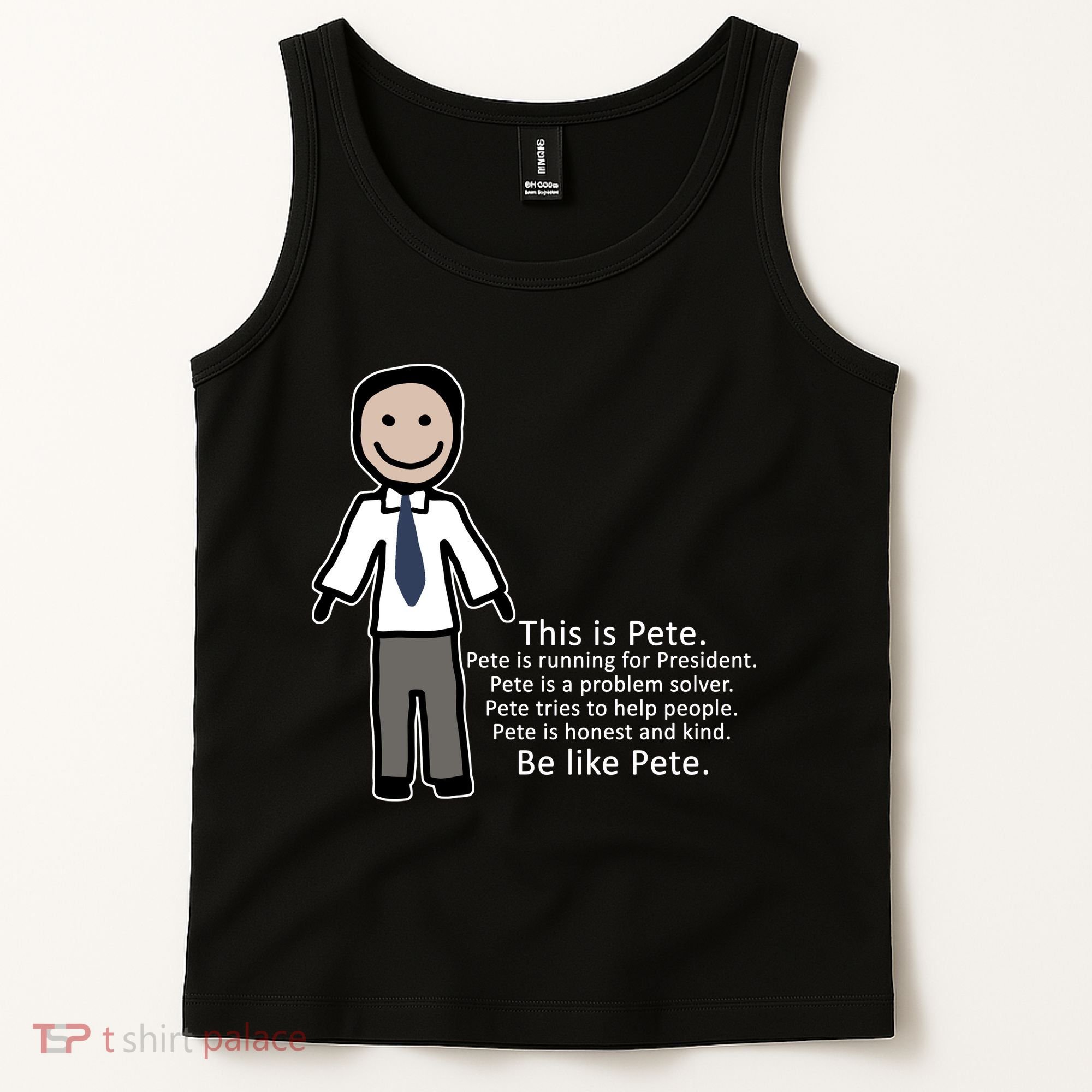 Be Like Pete Buttigieg Funny Tank Top
