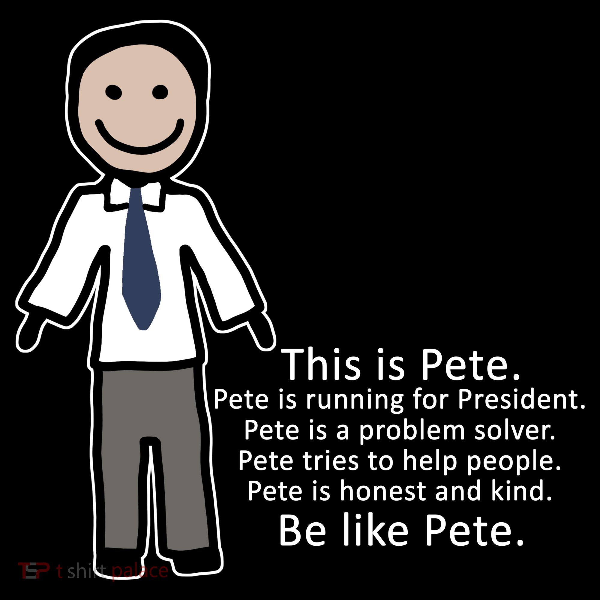 Be Like Pete Buttigieg Funny Visor
