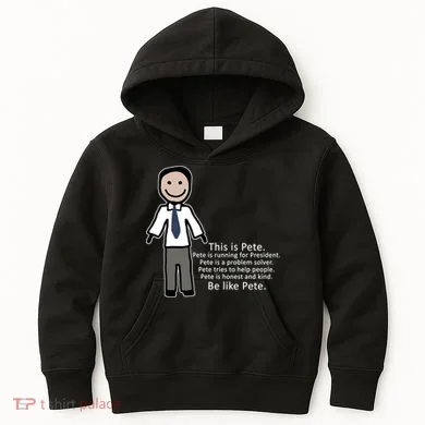 Be Like Pete Buttigieg Funny Kids Hoodie