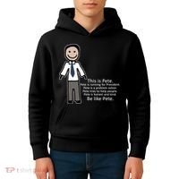 Be Like Pete Buttigieg Funny Kids Hoodie thumb 4