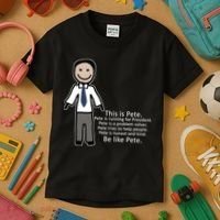 Be Like Pete Buttigieg Funny Kids T-Shirt thumb 3