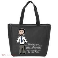 Be Like Pete Buttigieg Funny Tote Bag thumb 0