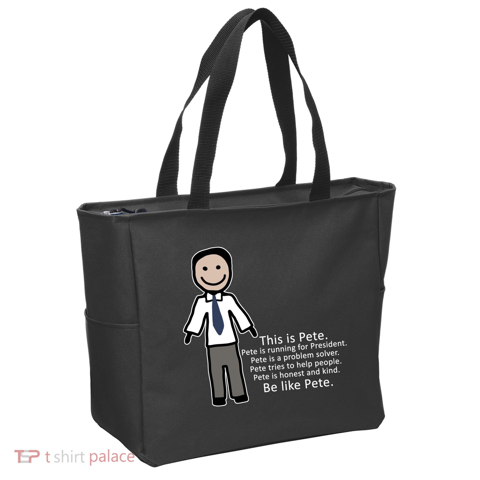 Be Like Pete Buttigieg Funny Tote Bag
