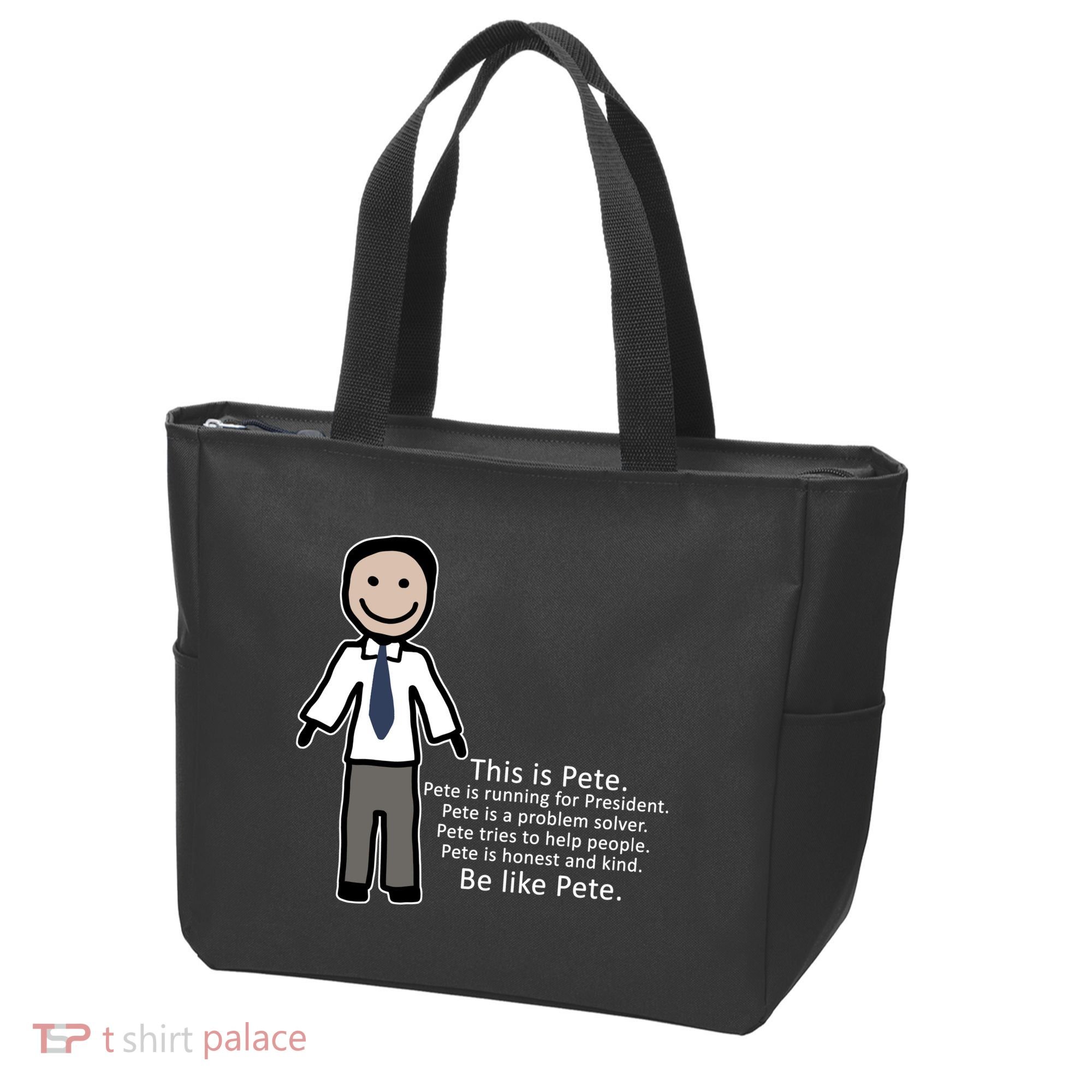 Be Like Pete Buttigieg Funny Tote Bag